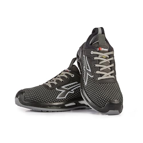 U-Power Red 360 Marlin, Scarpe Antinfortunistiche Unisex, Leggere, Flessibili, Antiperforazione In Nylon, Con Inserto Infinergy, Con Puntale In Alluminio (413 - 4