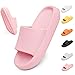 Geweo Ciabatte Donna Nuvola Piscina Uomo Pantofole Sandali Doccia Bagno Unisex Casa Antiscivolo Eva Morbidi Spesso Inferiore Rosa 40/41EU