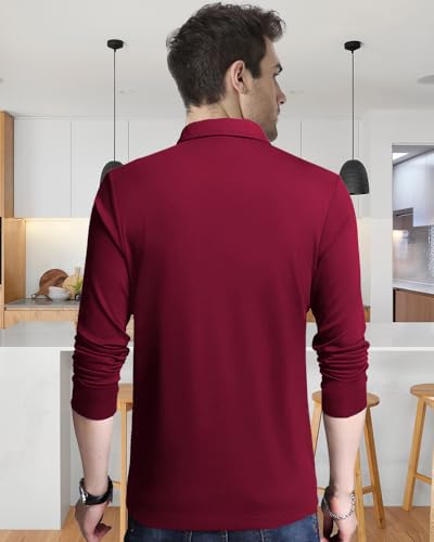 Image of Men's Regular Fit Polo T Shirt |Half Sleeves |Collar Tshirts | Casual T-Shirt for Men