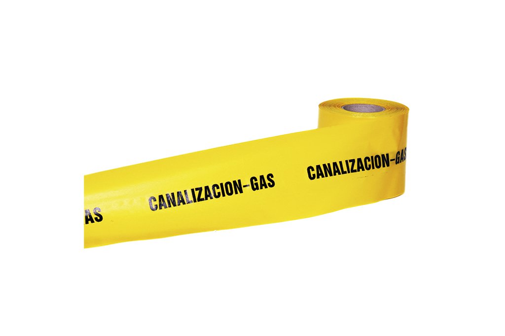CINTA BALIZ. CANALIZACION GAS 150MMX250MTS - Unid: 1
