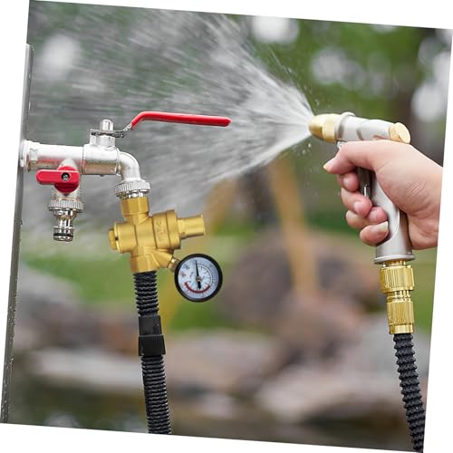 Régulateur de pression eau Mikikit avec manomètre pour camping-car