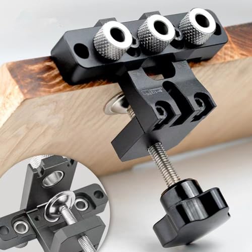 Kit de gabarit de cheville réglable éliminant les vis apparentes sur vos meubles - 7