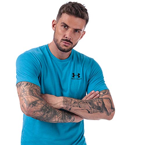 Image of Under Armour Men's Cotton Solid UA Sportstyle LC Short Sleeve | T-Shirt | 1326799-001