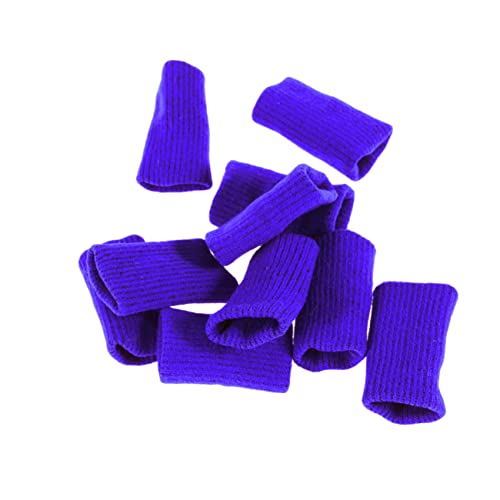 FOMIYES 10pcs Finger Sleeve Finger Brace Finger Support Brace Finger Protector