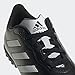 adidas Goletto Turf Soccer Shoe, Black/White/Metallic, 6 US Unisex Big Kid
