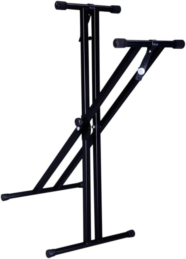 SUPVOX Iron Style Electronic Organ Stand Lightweight Support for Beginners Portable Keyboard Rack for Boys and Girls and Design