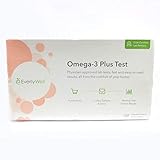EverlyWell - at Home Omega Plus Kit -Experiencing Brain Fog or Fatigue? Abnormal Omega Levels May be The Reason (Not Available in NJ, NY, and RI)