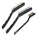 ABOOFAN 5 Sets Wire Brush Industrial Mini Wire Brush Set Portable for Cleaning Polishing