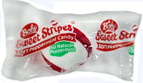 Bobs Sweet Stripes Peppermint Balls, Soft Mint Candy (2-Pounds Bulk)