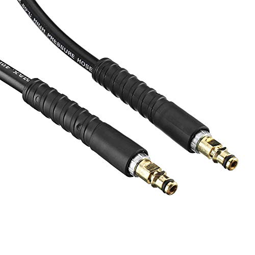 Irfora 15M High Pressure Washer Hose Compatible with Kar-cher K Series K2 K3 K4 K5 K7, black