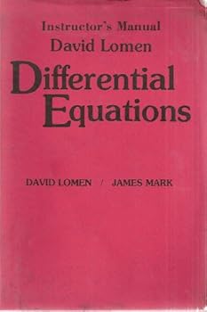 Unknown Binding Differential Equations Instructor's Manual Book