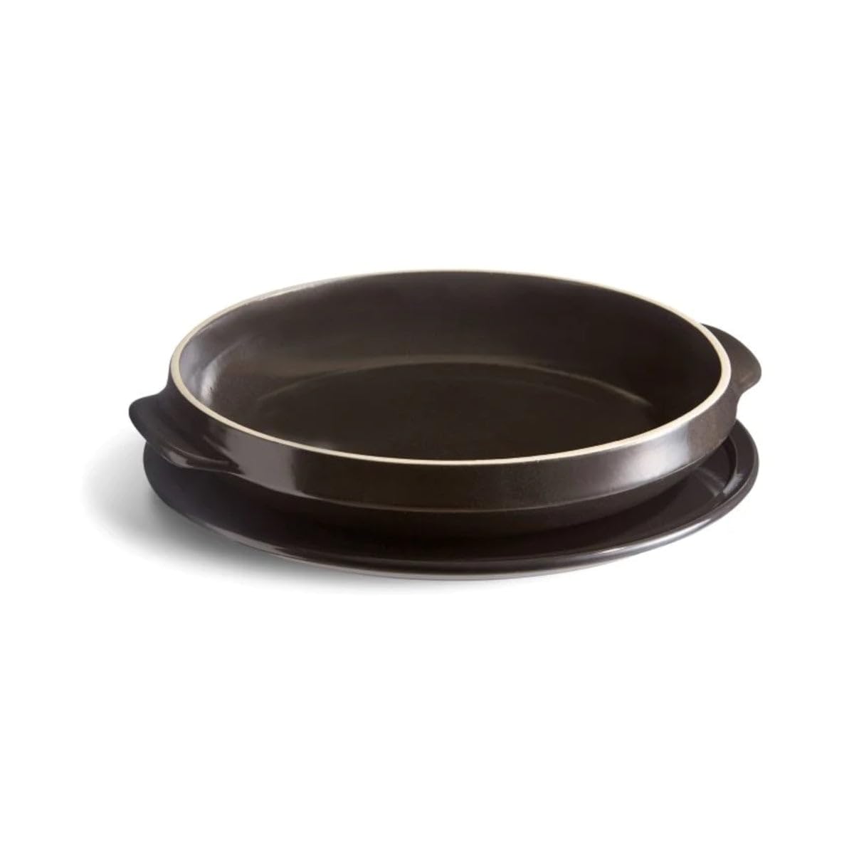 Emile Henry Tarte Tatin Set de 33 x 28 x 5,2 cm, color carbón