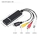 VHS to Digital Converter USB 2.0 Video Audio Capture Card Box VCR DVD TV To Digital Adapter