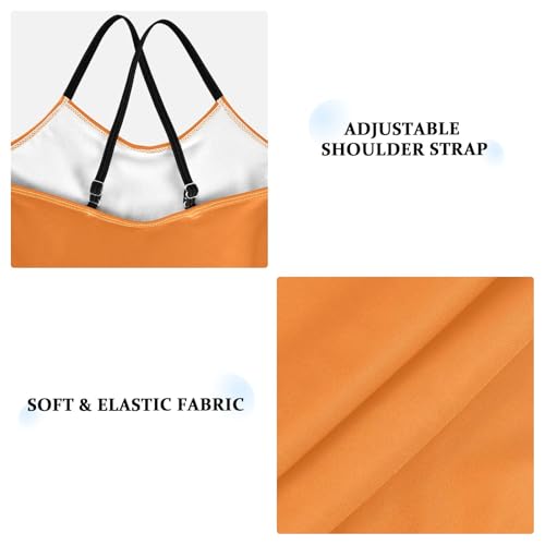 Orange Bathing Suits for Girls Swimsuit Summer Beach Swimwear One Piece Swimsuits3