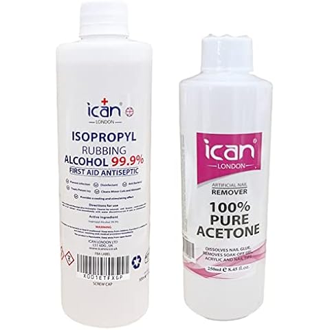 ICAN London Acetone and Rubbing Alcohol Set Cover