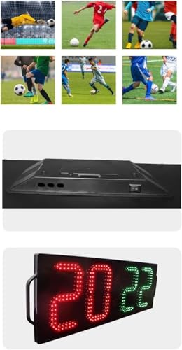 Cronómetro electrónico de tablero para fútbol y baloncesto miniatura 7
