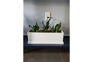 Large White Planter