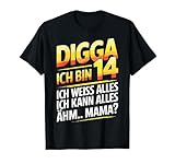 T Shirt 14. Geburtstag Junge Mädchen 14 Jahre Deko