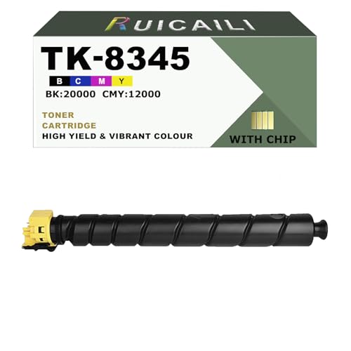TK-8345 Toner Jaune Évite les Traces pour Kyocera Mita TASKalfa 2552ci