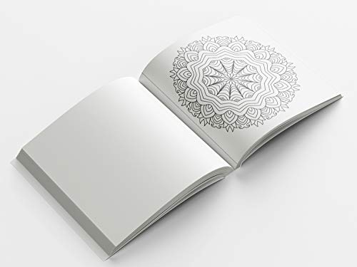 Mandala: Colouring books for Adults with tear out sheets