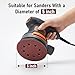 FOKATY 170 PCS 5 inch Sanding Discs,Circular Hook-and-Loop Fastener Sandpaper,Suitable for Any Sander Tool,Optional Specifications:40,60,80,120,180,220,320,400,600