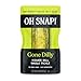 OH SNAP! Gone Dilly Whole Pickle (12 Pack) - Whole Kosher Dill Pickle Snack - Fresh Packed Ready To Eat - Gluten-Free, Fat-Free, Non-GMO Veggies - Delicious & Healthy Snack