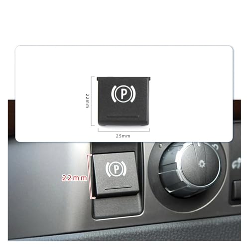 Cubierta Interruptor Botón P Freno de Mano para BMW Serie 7 E65 E66 Recambio Negro 61316949933 2