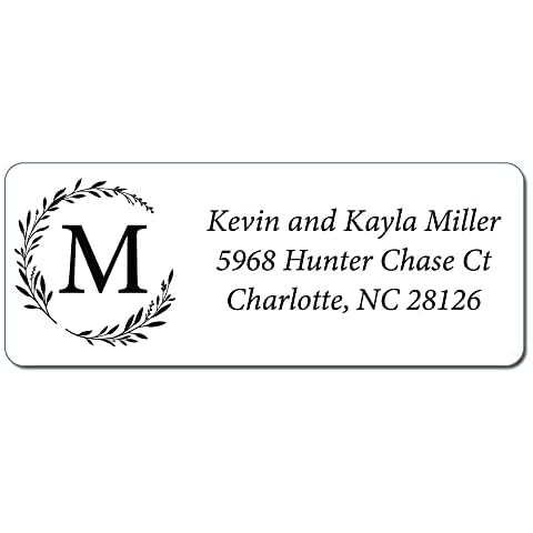 Personalized Return Address Labels Cover