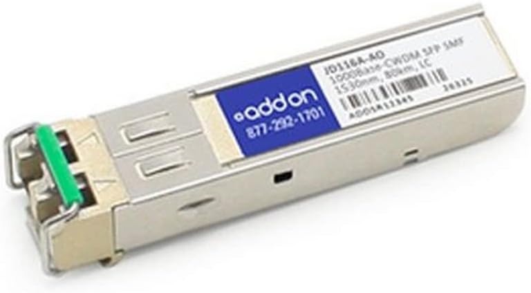 Addon-Networking SFP Mini-GBIC Transceiver Module, LC Single Mode (JD116A-AO)