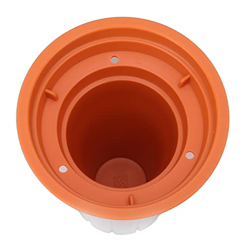 Slushie Cup, Slushy Maker Becher, Gefrorener Becher 150ml, Doppelschicht-Siliziumbecher, Frozen Magic Squeeze Cup,Instant Slushie Cup, zum Zubereiten von gefrorenen Fruchtshakes,Milchshakes(Naranja) – Bild 8