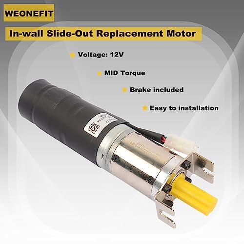 Image of 364262 RV Slide Out Motor in-Wall Slide-Out Motor, 12V 42mm Mid Torque Motor with Brake Replacement for Lippert Schwintek in-Wall Slide System