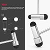 MDF Buck Neurological Hammer + MDF Instruments 128Hz Tuning Fork
