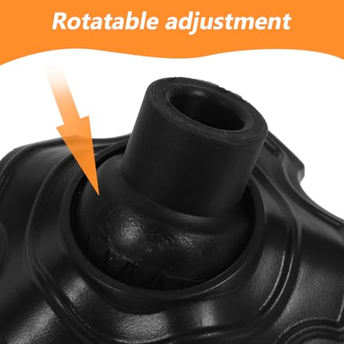 CIYODO 4 StüCk Stuhlbeinkappen FüR Campingstuhl, rutschfeste Schutzkappen FüR Stuhlbeine Rund, Bodenschoner FüR Innen- Und AußEnbereiche, Nylon Material, StabilitäT Auf Verschiedenen UntergrüNden