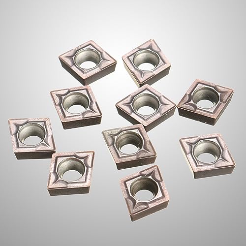 Insertos de carburo metálico cerámico para torno 30 pzas miniatura 6