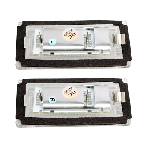Luces matrícula LED E46 1998-2005 bombilla blanca SMD 12V plafón antierror 6