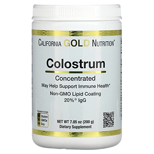 California Gold Nutrition Colostrum Powder, Concentrated, 7.05 oz (200 g)