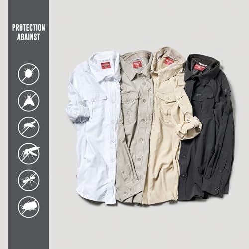 Craghoppers Mens Insect Shield Adventure Long Sleeve Shirt III for Travel, Hiking and Outdoors4