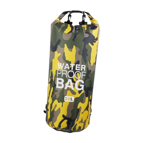 oshhni Saco seco à prova dwaterproof água flutuante saco seco rolo superior pesca praia saco de arma