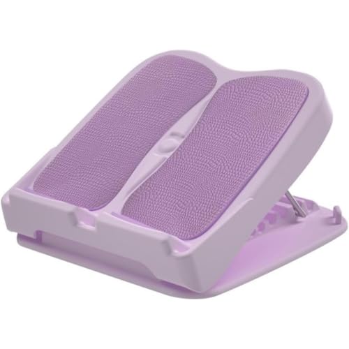 KQQKふくらはぎの内側ピーチ股関節折りたたみ弾性傾斜同時ストレッチストレッチテーブル男女共用 (パープル)