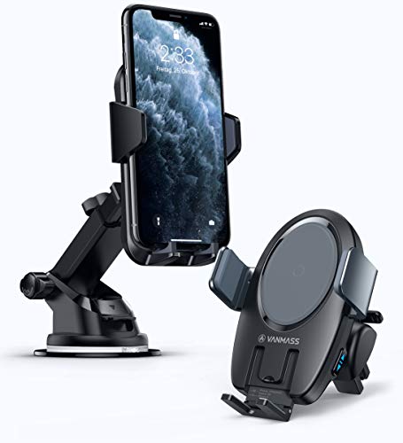 ?Best Match Product? VANMASS 15W Wireless car Charger Plus car Phone Mount