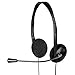 Produktbild Hama PC Headset HS-101 mit Mikrofon (On-Ear, Stereo, 1,70 m Kabel, 3,5 mm Klinke) schwarz