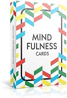 Allura & Arcia 52 Mindfulness Cards - Stress Less, Mindful Meditation, Gratitude, Kindness, Self Care & Relaxation