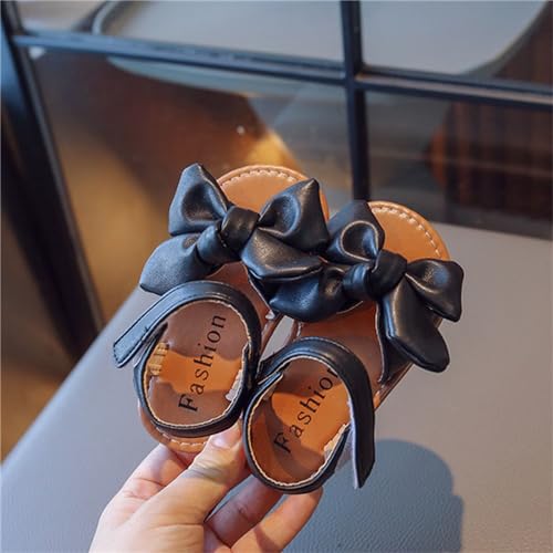 Baby Water Shoes Toe Solid Color Bowknot Children Casual Shoes Baby Sandals Girl 12to18 Months2