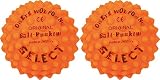 Select Sport Ball Punktur Massageball Orange 2er-Set Umfang 28 cm