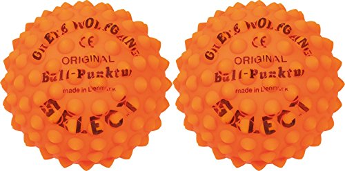 Select Sport Ball Punktur Massageball Orange 2er-Set Umfang 28 cm