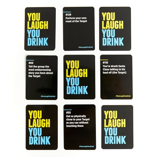 Asmodee You Laugh, You Drink A Party Game