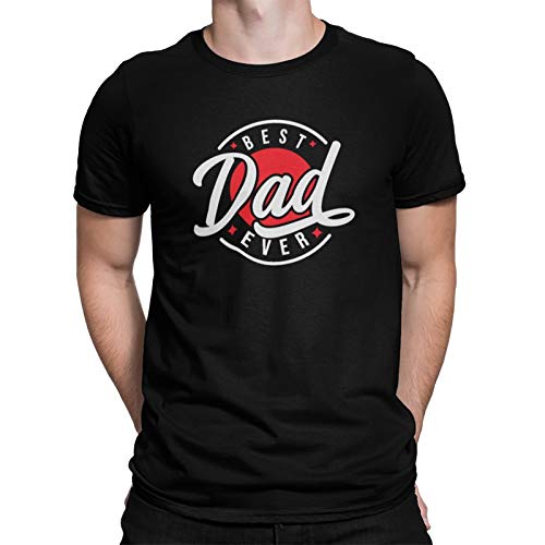 Camiseta Camisa Melhor Pai Sempre Dia dos Pais Masculina Preto Tamanho:M