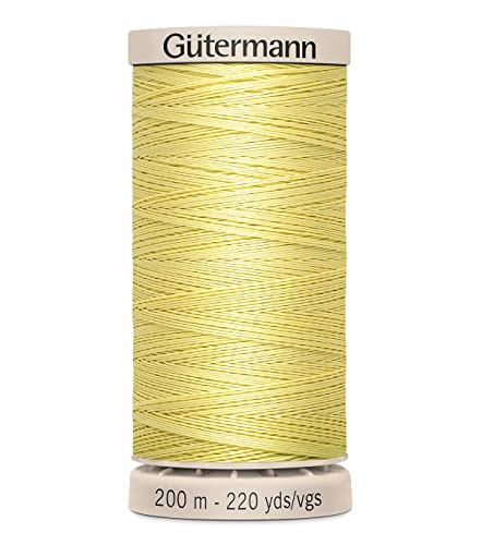 Gutermann Quilting Thread 220yd, Canary miniatura 1