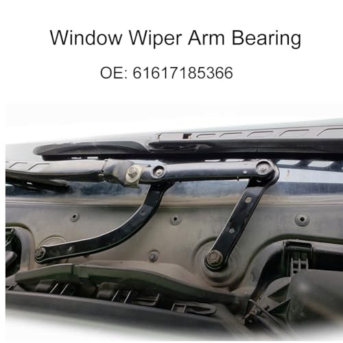 Brazo de limpiaparabrisas con rodamiento de alta precisión 61617185366 para ventanas de BMW E60 E63 3