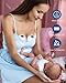 Mammanuwa Electric Breast Pump - Lightweight, Portable, & Hands-Free with Baby Mouth Technology - BPA-Free, 4 Modes, 9 Levels - Elevate Your Breastfeeding Style with Mammanuwa S32